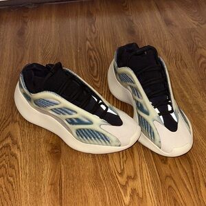 adidas Yeezy Women's Sneakers Black, White, Blue